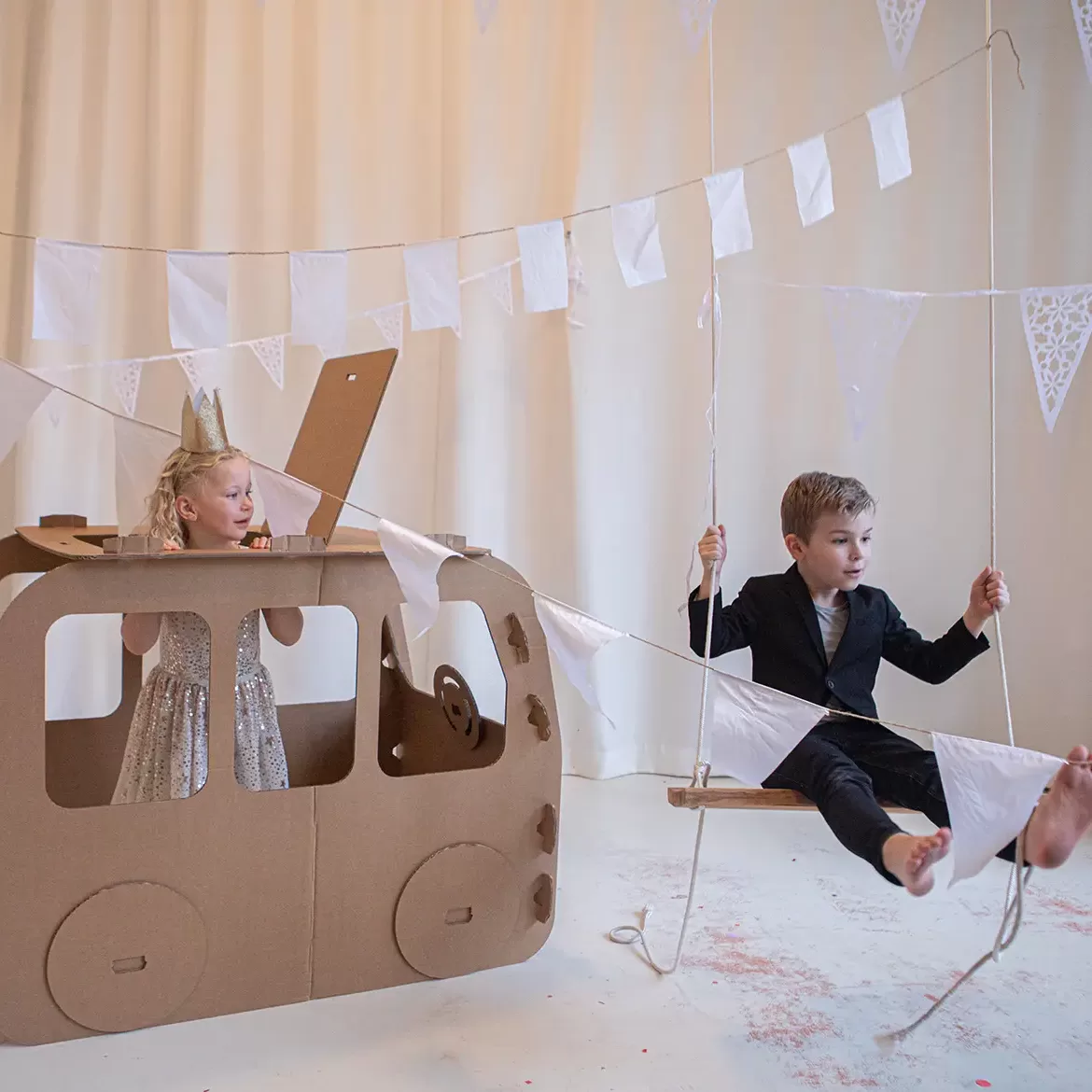 Square slinger wit katoen – 5m - Afbeelding 4